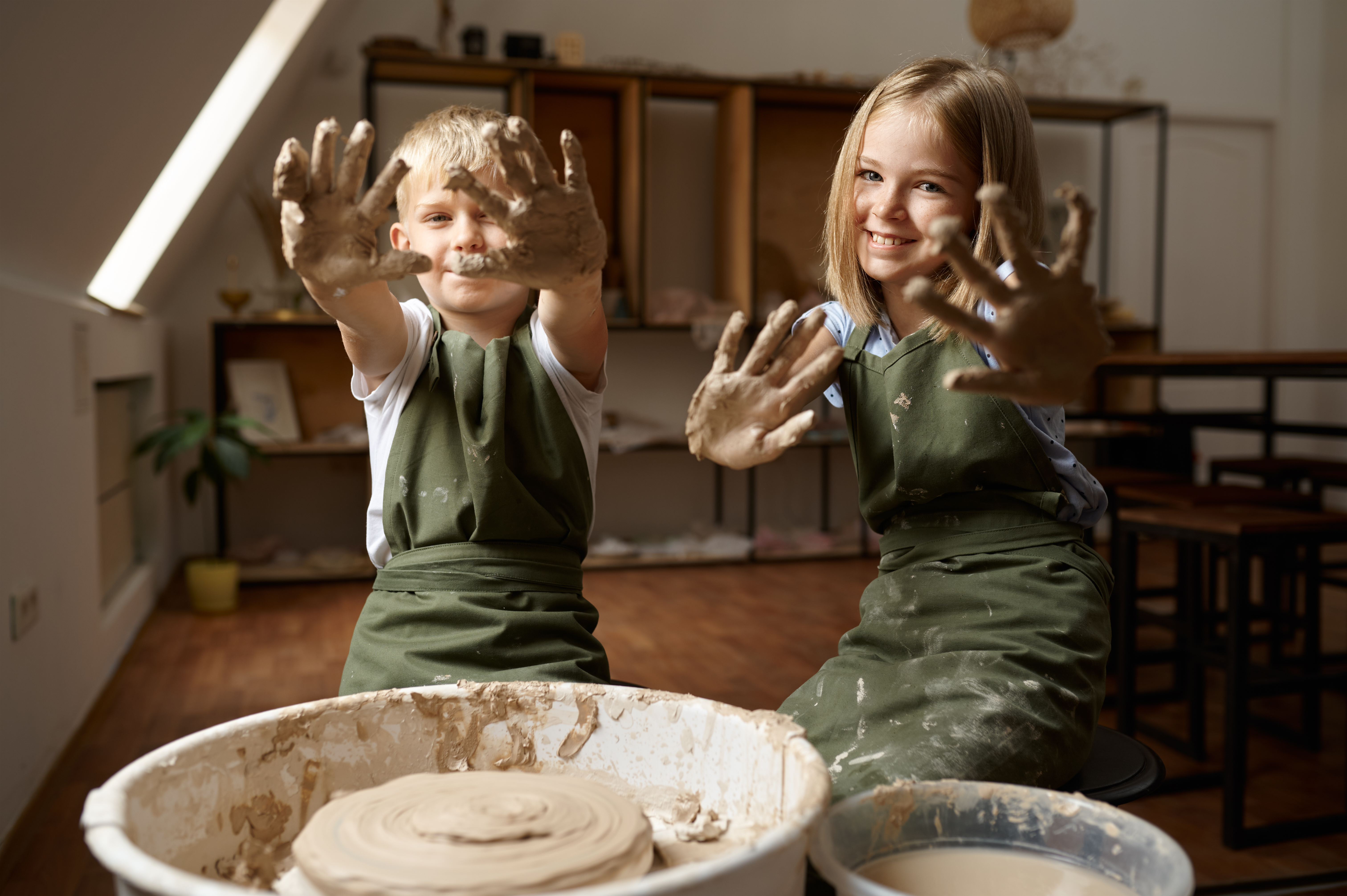 Kids’ Wheel & Clay Experience